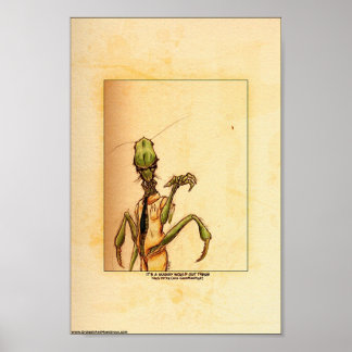 Es ist eine Buggy-Welt da draußen Poster