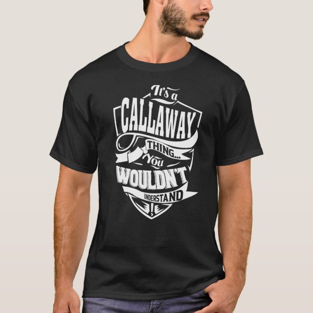 Es ist eine CALLAWAY-Sache T-Shirt (Vorderseite)