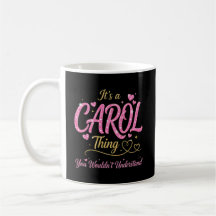 Es ist eine Carol-Sache Rosa Gold Frauen Geschenk