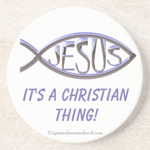 Es ist eine christliche Sache Untersetzer