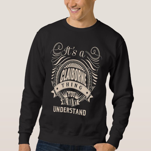 Es ist eine CLAIBORNE Sache Sweatshirt (Vorderseite)