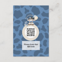 Es ist eine Cowboy Blue & Beige Baby Dusche