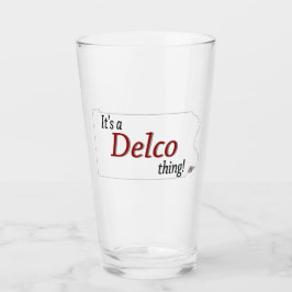 Es ist eine Delco-Sache (R) Glas