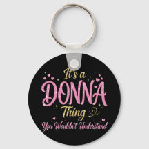 Es ist eine Donna-Sache Rosa Gold Frauen Geschenk