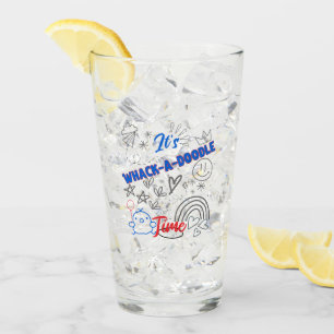 Es ist eine Doodle-Zeit.w Glas