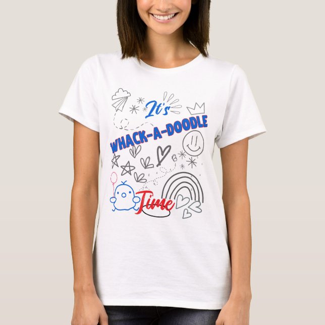 Es ist eine Doodle-Zeit.w T-Shirt (Vorderseite)