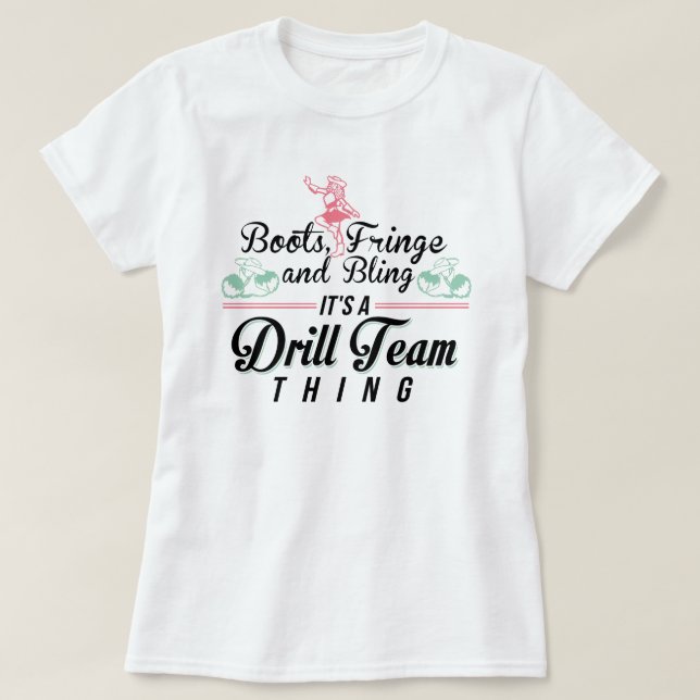 Es ist eine Drillteam-Sache T-Shirt (Design vorne)