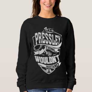 Es ist eine DRUCKENDE Sache Geschenke Sweatshirt