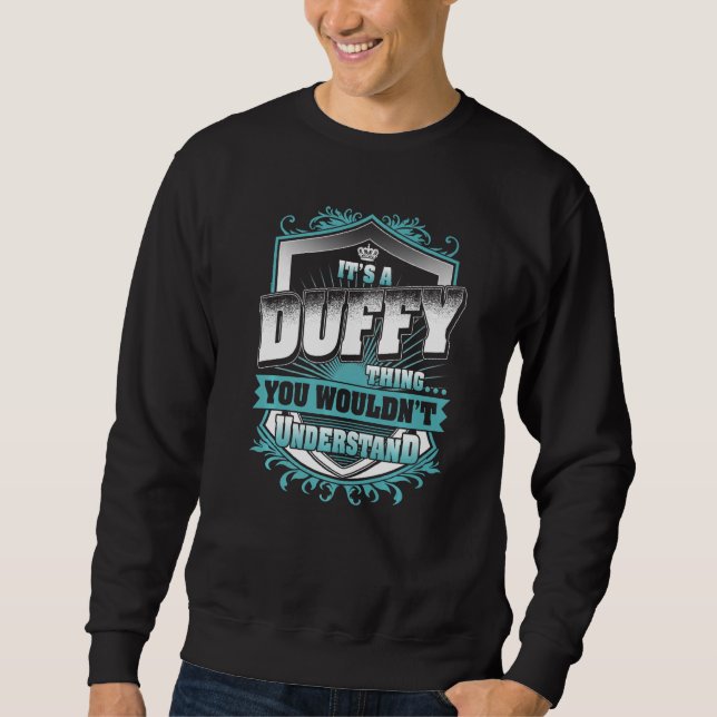 Es ist eine DUFFY Sache, die man nicht klassisch v Sweatshirt (Vorderseite)