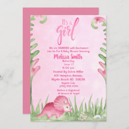 Es ist eine Einladung für eine Mädchendusche