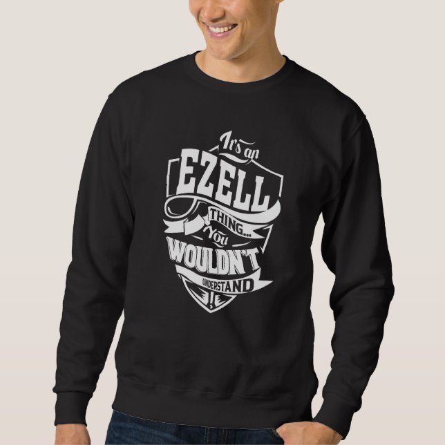 Es ist eine EZELL-Geschenkprämie Sweatshirt (Vorderseite)