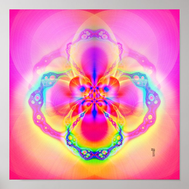 Es ist eine Falle (12" x 12") Art Print Poster (Vorne)