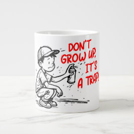 Es ist eine Falle Jumbo-Tasse