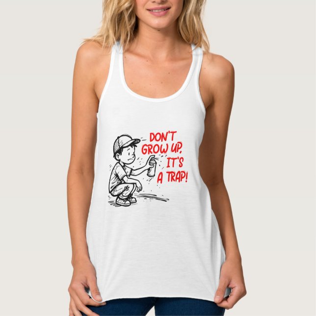 Es ist eine Falle Tank Top (Vorderseite)