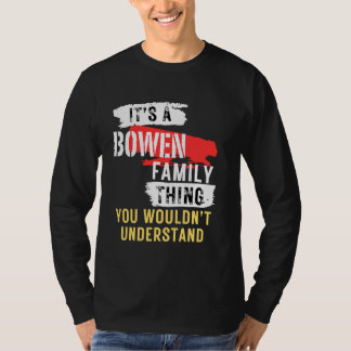 Es ist eine Familie Bowen, die Personalisiert T-Shirt
