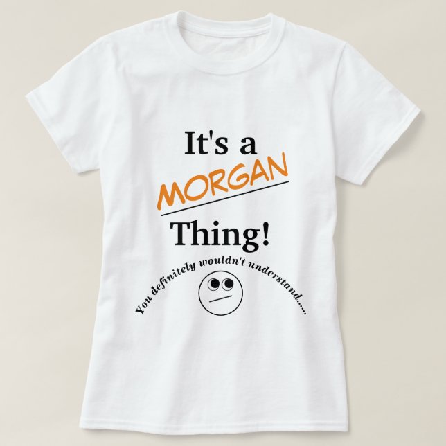 Es ist eine "Familienangelegenheit"! Personalisier T-Shirt (Design vorne)