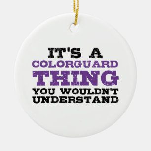 Es ist eine Farbenwache Keramik Ornament