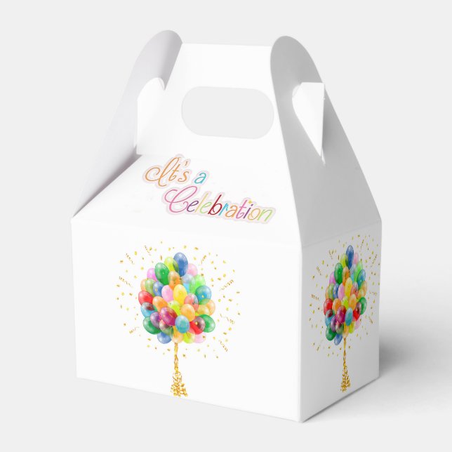 Es ist eine Feier  Geschenkschachtel (Rückseite)