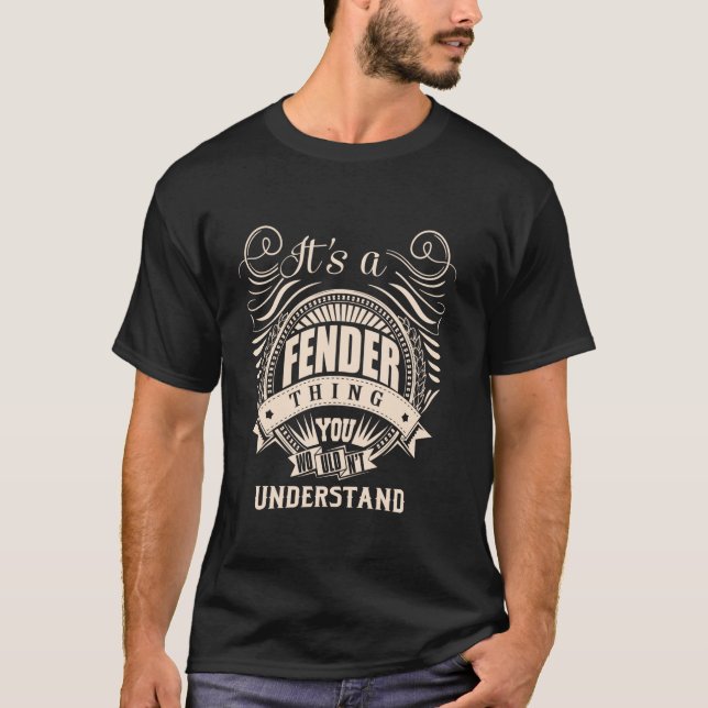 Es ist eine FENDER Sache, die man nicht verstehen  T-Shirt (Vorderseite)