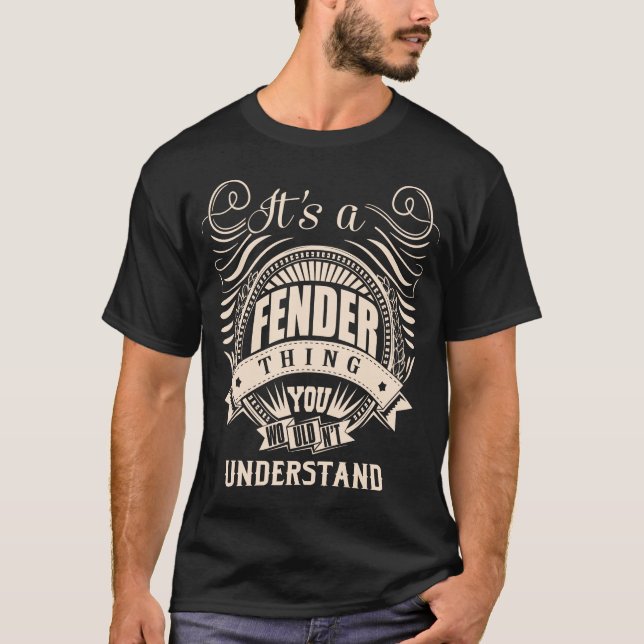 Es ist eine FENDER Sache, die man nicht verstehen  T-Shirt (Vorderseite)
