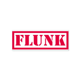 Es ist eine Flunk-Briefmarke, die Sie Liebe und ni Permastempel