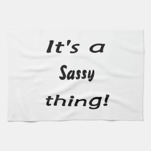 Es ist eine freche Sache! Handtuch