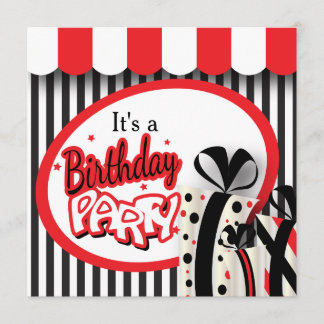 Es ist eine Geburtstagsparty | 80. Geburtstag Einladung