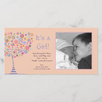Es ist eine Girl New Baby Announcement Geschenkide Ankündigung