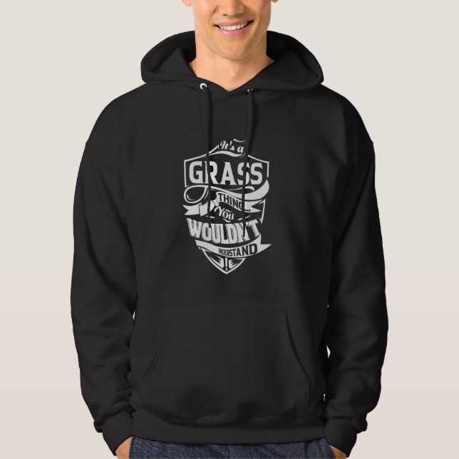 Es ist eine GRASS-Sache Geschenke Hoodie (Vorderseite)