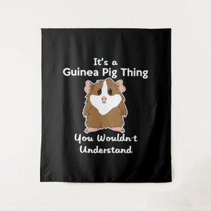 Es ist eine Guinea, die dich schwingt Wandteppich