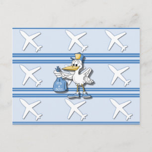 Es ist eine junge Postkarte