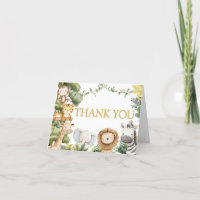 Es ist eine Jungle Safari Animal Baby Dusche