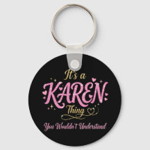 Es ist eine Karen-Sache Rosa Gold Frauen Geschenk