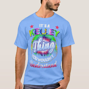 Es ist eine Kelley Thing Gefärbte Krawatte 60er 70 T-Shirt