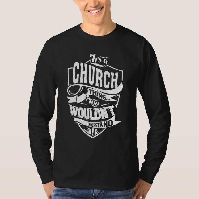 Es ist eine Kirchensache T-Shirt (Vorderseite)