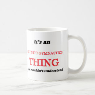 Es ist eine künstlerische Gymnastiksache, Sie Kaffeetasse