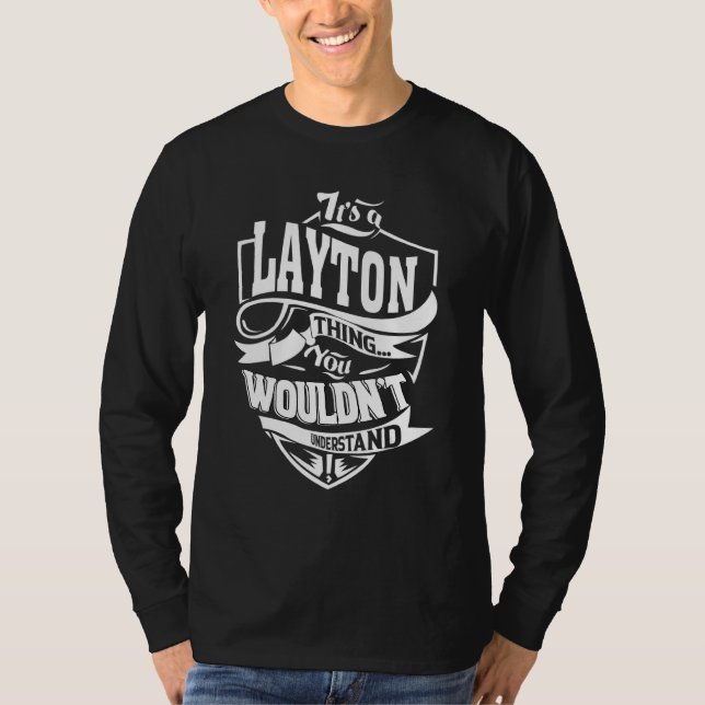 Es ist eine Layton-Sache T-Shirt (Vorderseite)