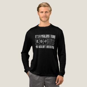 Es ist eine Mahjong-Sache, die du nicht verstehen Tri-Blend Shirt