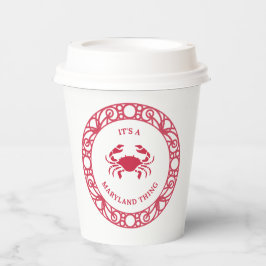 ES IST EINE MARYLAND-SACHE (CRABS) PAPPBECHER