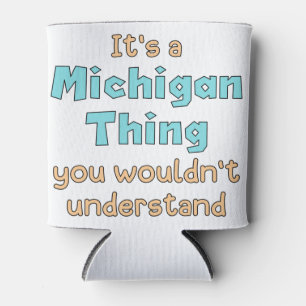 Es ist eine Michigan-Sache Dosenkühler