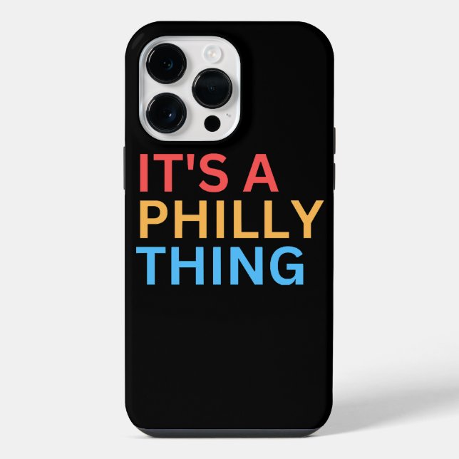 ES IST EINE PHILLY-SACHE iPhone HÜLLE (Rückseite)