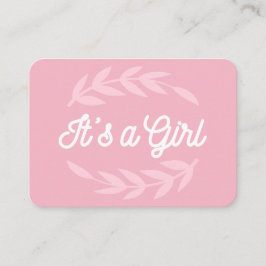 Es ist eine Retro-Typografie Visitenkarte