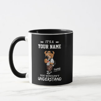 Es ist eine Sache des Eigennamens, die du nicht ve Tasse