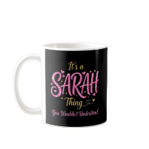 Es ist eine Sarah-Sache Rosa Gold Frauen Geschenk