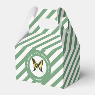 Es ist eine Scarce Frack Butterfly Geburtstagspart Geschenkschachtel