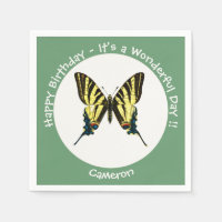 Es ist eine Scarce Frack Butterfly Geburtstagspart