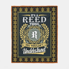 Es ist eine Schilderei, die man nicht verstehen ko Fleecedecke