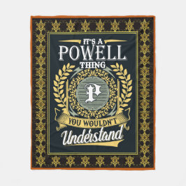 Es ist eine schlechte Sache, die man nicht versteh Fleecedecke