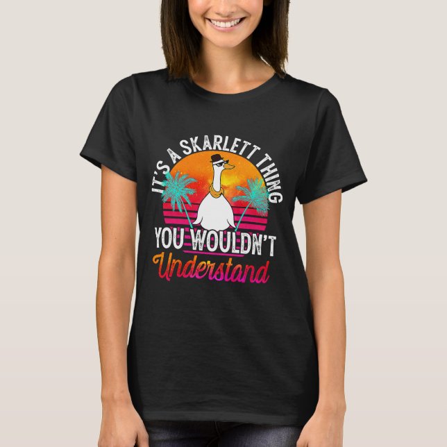Es ist eine Skarlett-Sache, die man nicht verstehe T-Shirt (Vorderseite)