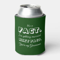 Es ist eine Tatsache | Funny Trauzeuge Vorschlag D